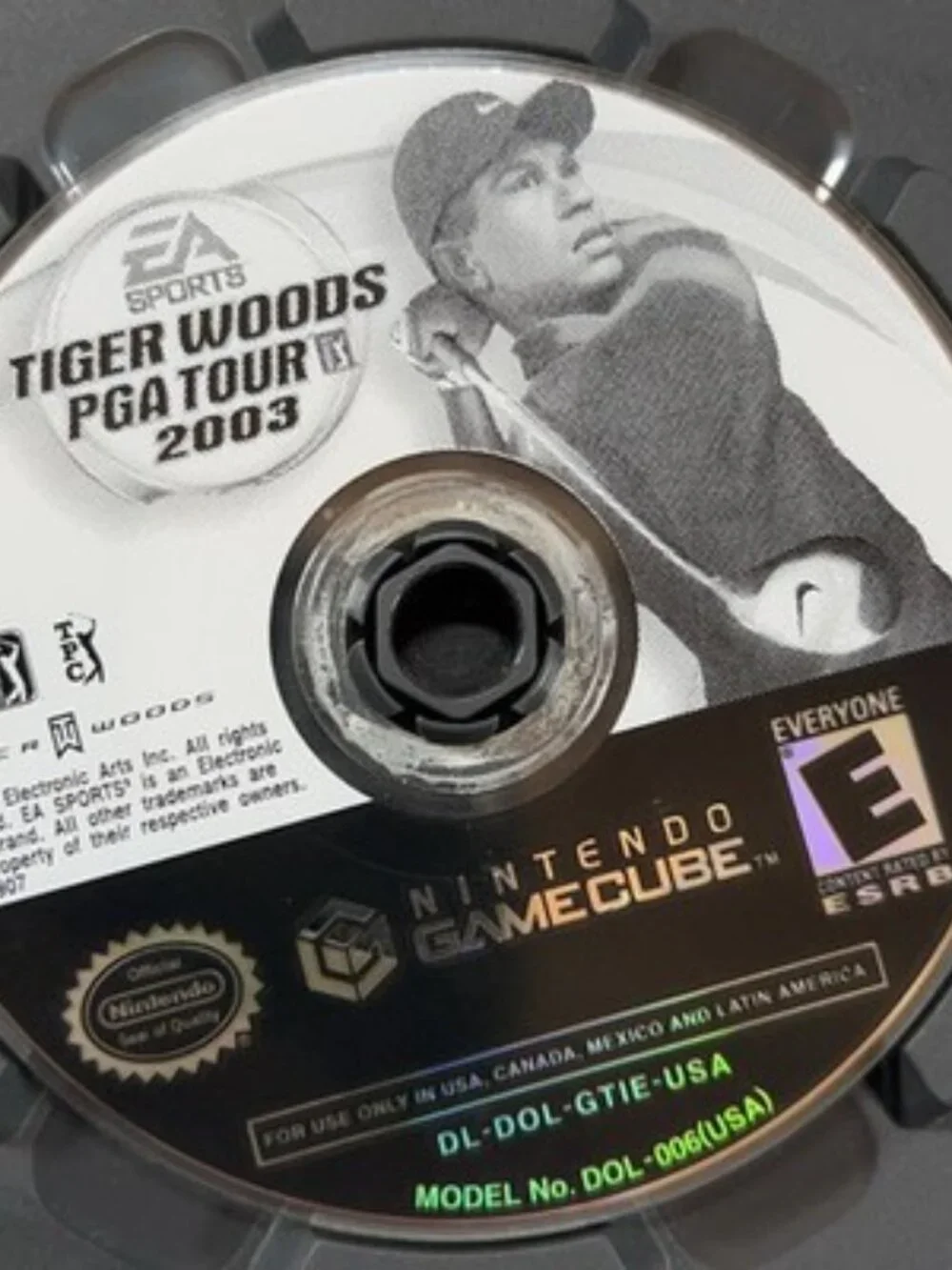 Tiger Woods PGA Tour 2003 Nintendo GameCube Complete in Box CIB TESTED